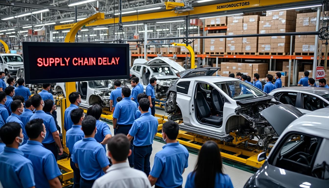 découvrez comment les pénuries de semi-conducteurs bouleversent l'industrie automobile, créant de nouveaux défis pour les constructeurs et impactant la production de véhicules à l'échelle mondiale.