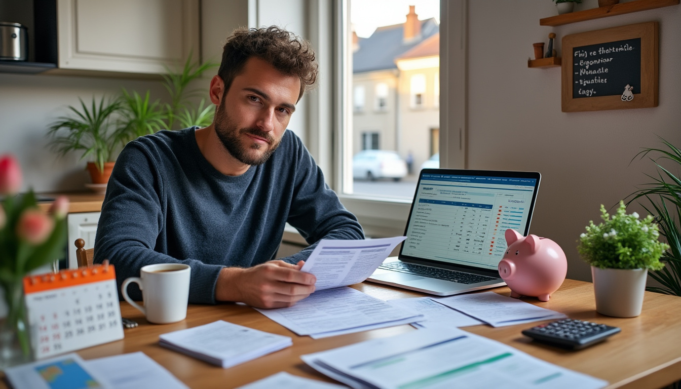 découvrez le quotidien financier de julien, professeur de lycée à amiens, avec un salaire net mensuel détaillé de 2 340 €. analyse complète de ses revenus et dépenses.
